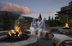 Fairmont Chateau Whistler Resort Loung Patio
