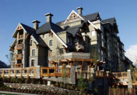 Whistler Hotel Accommodation Pan Pacific Village Centre Exterior